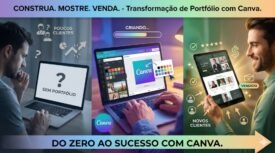 Como fazer portfolio no Canva