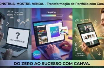 Como fazer portfolio no Canva