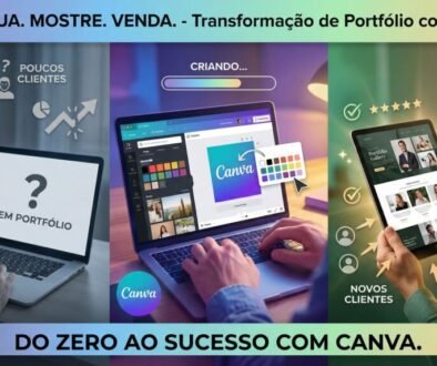 Como fazer portfolio no Canva